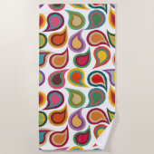 Concentric Paisleys Strandtuch (Vorderseite)