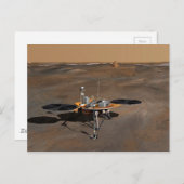 Concept Art of Phoenix Mars Lander Postkarte (Vorne/Hinten)