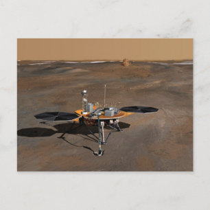 Concept Art of Phoenix Mars Lander Postkarte