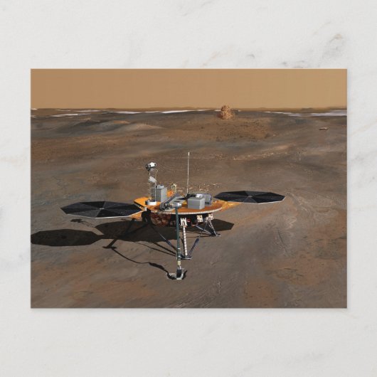 Concept Art of Phoenix Mars Lander Postkarte (Vorderseite)