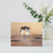 Concept Art of Phoenix Mars Lander Postkarte (Stehend Vorderseite)
