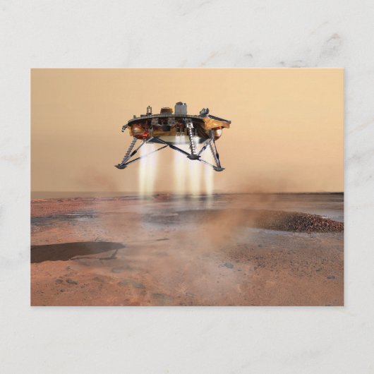 Concept Art of Phoenix Mars Lander Postkarte (Vorderseite)