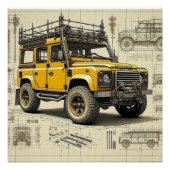 Concept Defender Glossy Poster (Vorderseite)