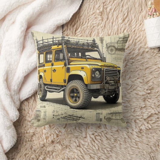 Concept Defender Throw Kissen (Decke)