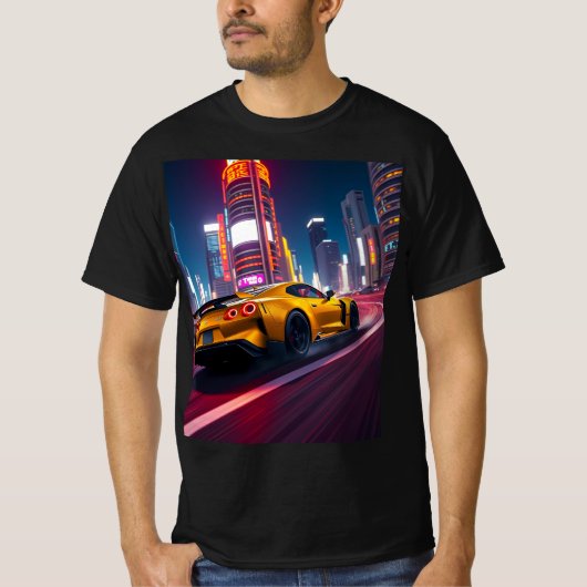 Concept Supercar Sportwagen Japanischer JDM Inspir T-Shirt (Vorderseite)