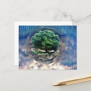 Concept Tree Postkarte
