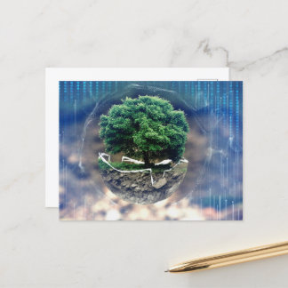 Concept Tree Postkarte