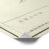 Conception Bay, Chile Poster (Ecke)