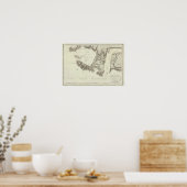 Conception Bay, Chile Poster (Küche)