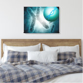 Conceptual Image of a Telomere show DNA Leinwanddruck (Insitu (Schlafzimmer))