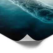 Conceptual Image of a Telomere show DNA Poster (Ecke)