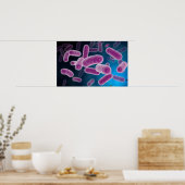 Conceptual Image of Bacteria 3 Poster (Küche)