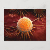 Conceptual Image of Cancer Virus 1 Postkarte (Vorderseite)