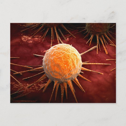 Conceptual Image of Cancer Virus 1 Postkarte (Vorderseite)