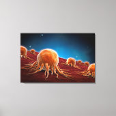 Conceptual Image of Cancer Virus 3 Leinwanddruck (Vorderseite)