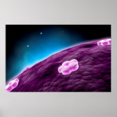 Conceptual Image of Cell Nucleus Poster (Vorne)