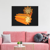 Conceptual Image of Centrioles 1 Leinwanddruck (Insitu (Wohnzimmer))