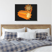 Conceptual Image of Centrioles 1 Leinwanddruck (Insitu (Schlafzimmer))