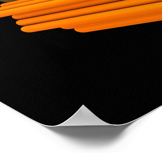 Conceptual Image of Centrioles 1 Poster (Ecke)