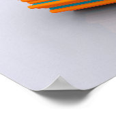 Conceptual Image of Centrioles 2 Poster (Ecke)