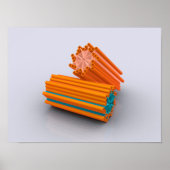 Conceptual Image of Centrioles 2 Poster (Vorne)