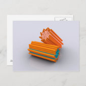 Conceptual Image of Centrioles 2 Postkarte (Vorne/Hinten)