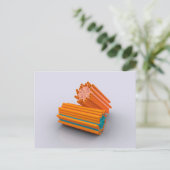 Conceptual Image of Centrioles 2 Postkarte (Stehend Vorderseite)