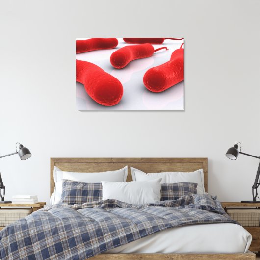 Conceptual Image of Cholerae Bacteria Leinwanddruck (Insitu (Schlafzimmer))