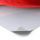 Conceptual Image of Cholerae Bacteria Poster (Ecke)