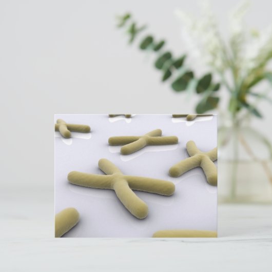 Conceptual Image of Chromosom 1 Postkarte (Stehend Vorderseite)