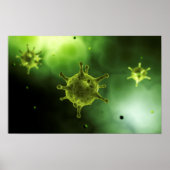 Conceptual Image of Common Virus Poster (Vorne)