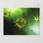 Conceptual Image of Common Virus Postkarte (Vorderseite)