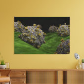 Conceptual Image of Coxsackievirus 1 Leinwanddruck (Insitu (Wohnzimmer))