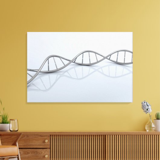 Conceptual Image of DNA 1 Leinwanddruck (Insitu (Wohnzimmer))