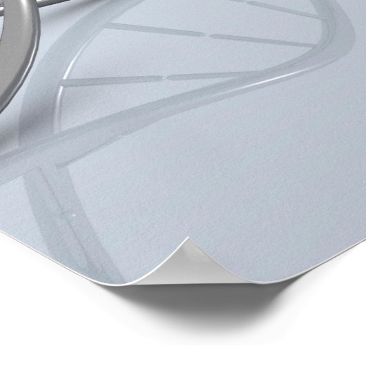 Conceptual Image of DNA 1 Poster (Ecke)