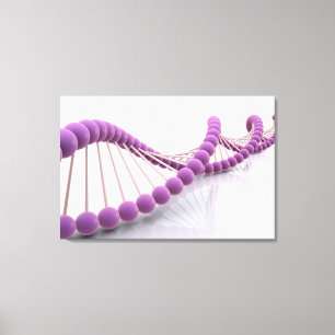 Conceptual Image of DNA 4 Leinwanddruck