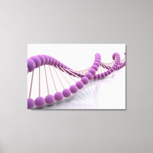 Conceptual Image of DNA 4 Leinwanddruck (Vorderseite)