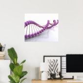 Conceptual Image of DNA 4 Poster (Heimbüro)