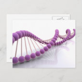 Conceptual Image of DNA 4 Postkarte (Vorne/Hinten)