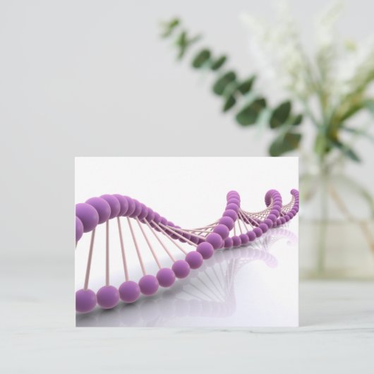 Conceptual Image of DNA 4 Postkarte (Stehend Vorderseite)