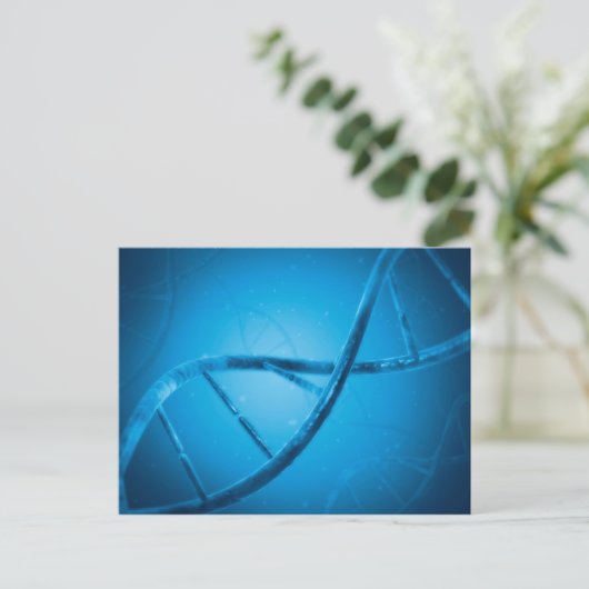 Conceptual Image of DNA 6 Postkarte (Stehend Vorderseite)