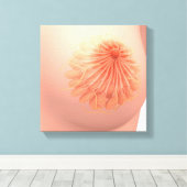 Conceptual Image of Female Breast Anatomy 3 Leinwanddruck (Insitu (Holzboden))