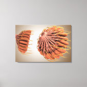 Conceptual Image of Female Brust Anatomy 8 Leinwanddruck (Vorderseite)