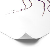 Conceptual Image of Flagellate Bacterium 2 Poster (Ecke)