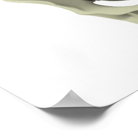 Conceptual Image of Human Backbone 1 Poster (Ecke)