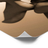 Conceptual Image of Human Backbone 4 Poster (Ecke)