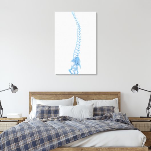 Conceptual Image of Human Backbone 5 Leinwanddruck (Insitu (Schlafzimmer))