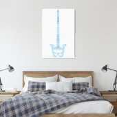 Conceptual Image of Human Backbone 6 Leinwanddruck (Insitu (Schlafzimmer))