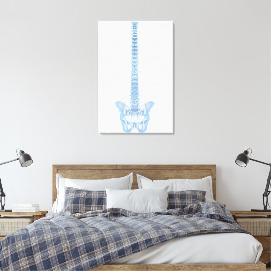 Conceptual Image of Human Backbone 6 Leinwanddruck (Insitu (Schlafzimmer))