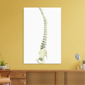 Conceptual Image of Human Backbone 7 Leinwanddruck (Insitu (Wohnzimmer))